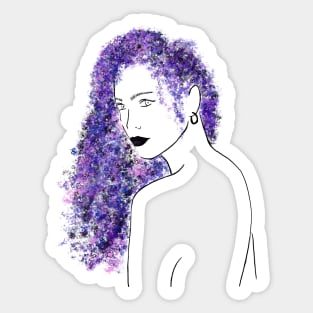 Lavender Sticker